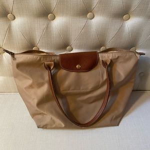Longchamp Large Le Pilage Khaki